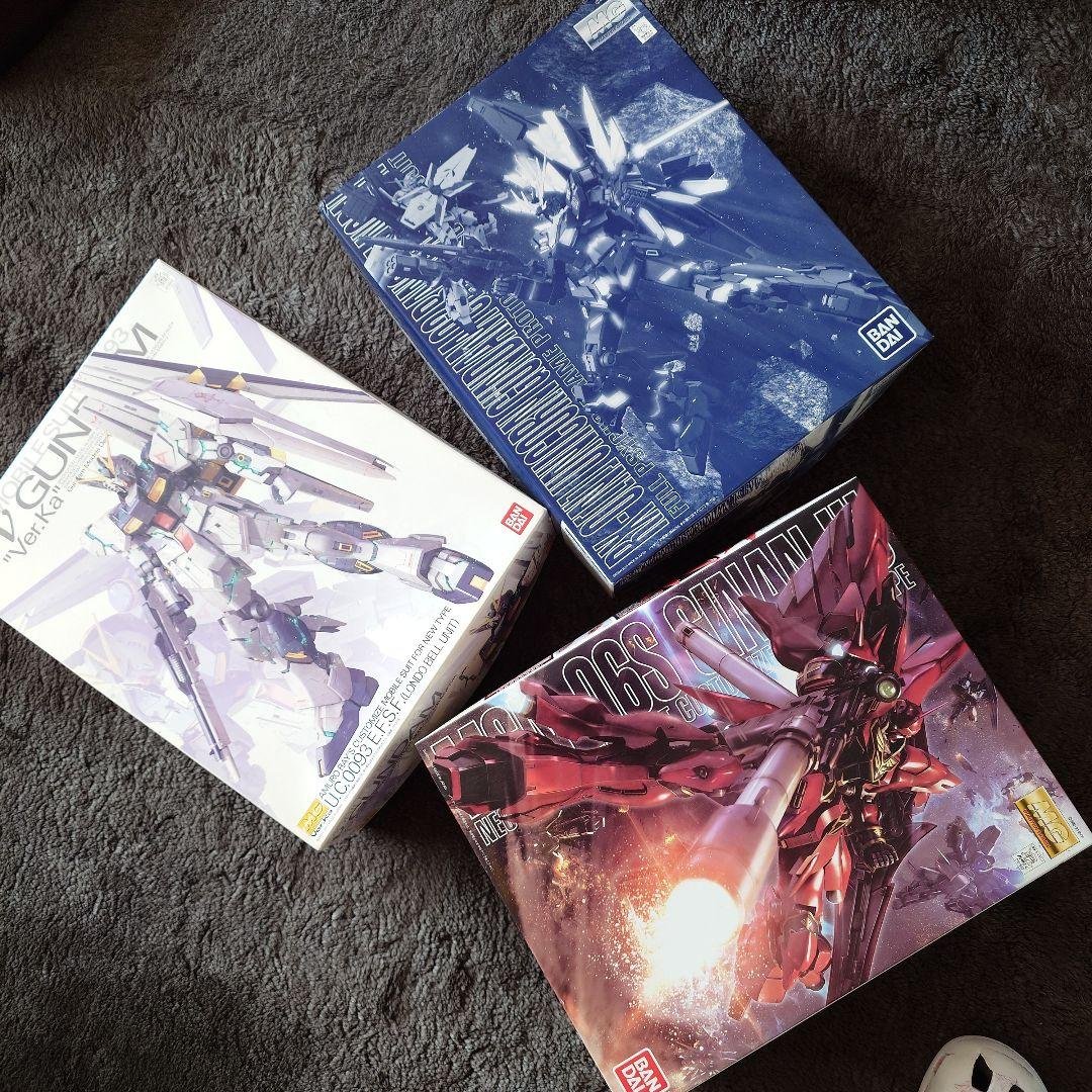 ガンプラ MG 3点セット